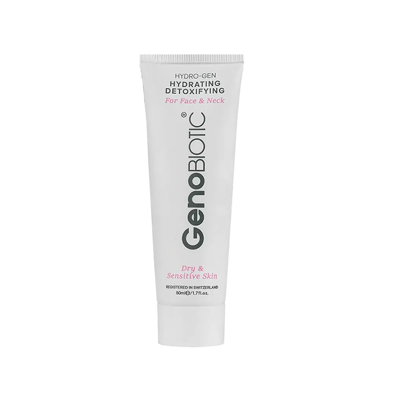 کرم آبرسان و سم‌زدایی‌کننده صورت و گردن ژنوبایوتیک /  Genobiotic Hydro-Gen Hydrating Detoxifying Cream (For Face & Neck)