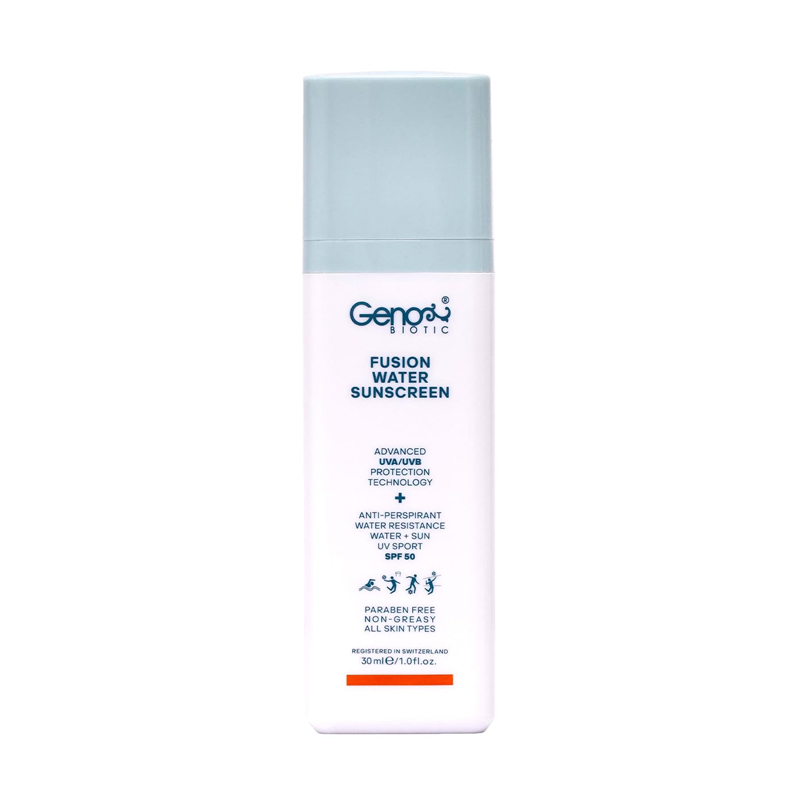 ضدآفتاب مایع فیوژن واتر ژنوبایوتیک اس پی اف 50 / Genobiotic Fusion Water Sunscreen SPF 50