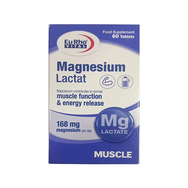 قرص منیزیم لاکتات یورو ویتال / EuRho Vital Magnesium Lactat