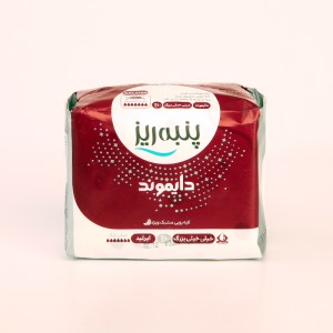 پد نوار بهداشتی پنبه ریز خیلی نازک خیلی خیلی بزرگ طرح دایموند