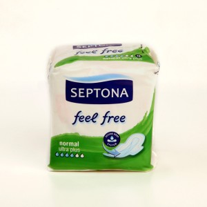 پد بهداشتی نرمال 4 قطره سبز 10 عددی SEPTONA