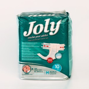 پوشک چسبی بزرگسال جولی سایز متوسط 10 عدد