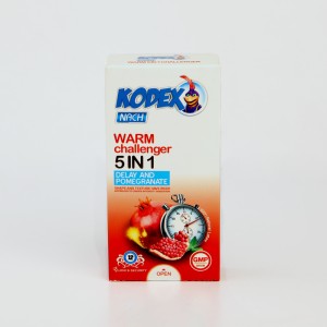 کاندوم وارم چلنجر 5 در 1 کدکس