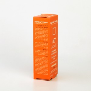 کرم ضدآفتاب رنگی فلوئید درماتیپیک SPF 50+ – مناسب پوست مختلط تا چرب (رنگ Natural Beige)