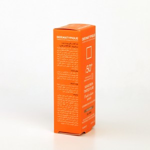 کرم ضدآفتاب رنگی درماتیپیک SPF 50+ مدل Gold Beige (پوست مختلط تا چرب)