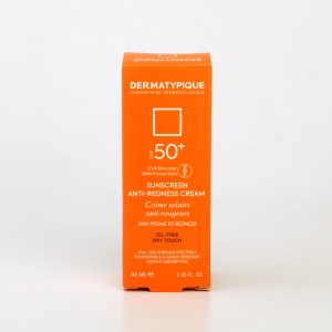 کرم ضدآفتاب ضدقرمزی درماتیپیک SPF 50+ مناسب پوست prone to redness