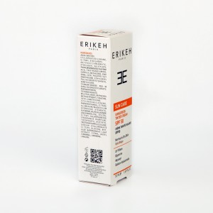ضدآفتاب رنگی اریکه Erikeh SPF 50 مدل Gold Beige مناسب پوست نرمال تا خشک