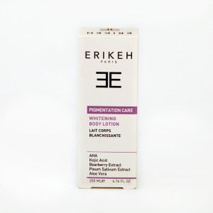 لوسیون روشن‌کننده بدن اریکه Erikeh مدل Whitening Body Lotion حجم 200 میل