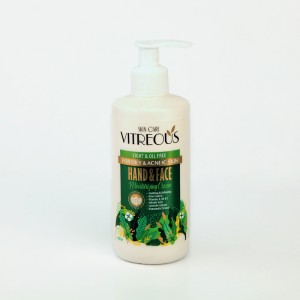کرم مرطوب‌کننده دست و صورت ویتریوس VITREOUS – مخصوص پوست چرب و آکنه‌ای (سبک و فاقد چربی)