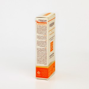 کرم ضدآفتاب–کرم پودری فاقد چربی هیدرودرم SPF 50 مدل Oil-Free (رنگ برنزه)