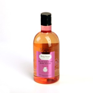 شامپو بدن دیپ سنس مدل Organic Rose Water مناسب انواع پوست – حاوی گلاب ارگانیک ۴۵۰ میلی‌لیتر
