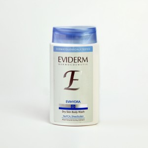 شامپو بدن اویدرم مدل EVIHYDRA مناسب پوست خشک – حاوی شی‌باتر، آلوئه‌ورا و عصاره عسل