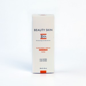 کرم ضدآفتاب رنگی بیوتی اسکین SPF 50 Beauty Skin Sunscreen Cream SPF 50 Oil-Free – Tinted
