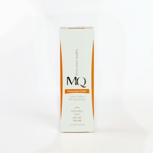 کرم ضدآفتاب نامرئی ام‌کیو MQ Sunscreen Cream Invisible SPF 50 (پوست نرمال)