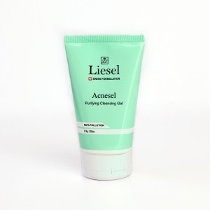 ژل شست‌وشوی ضدجوش لیزل مدل Acnesel مناسب پوست چرب و جوش‌دار حجم 150 میلی‌لیتر