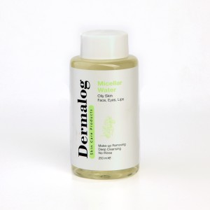 میسلار واتر درمالوگ مدل Micellar Water مخصوص پوست چرب حجم 250 میلی‌لیتر