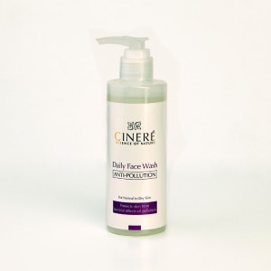 ژل شست‌وشوی ضدآلودگی سینره مدل Daily Face Wash مناسب پوست نرمال تا خشک حجم 150 میلی‌لیتر