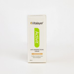 کرم ضدنقص رنگی ویتالیر Activit – پوشاننده و یکنواخت‌کننده پوست (۴۰ میل)