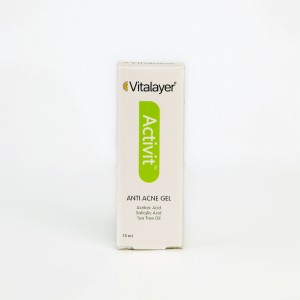 ژل ضدجوش ویتالیر Activit – حاوی آزلائیک اسید، سالیسیلیک اسید و تی‌تری (۱۵ میل)
