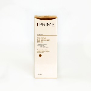 کانسیلر دور چشم سه‌کاره پرایم مدل Trio Active SPF 25 – شماره 101