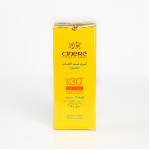 کرم ضدآفتاب سینره SPF 30+ – مناسب پوست‌های حساس و کودکان، بدون رنگ