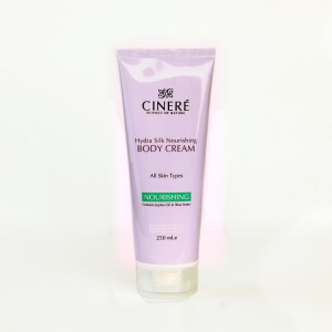 کرم بدن مغذی سینره مدل Hydra Silk Nourishing حجم 250 میلی‌لیتر