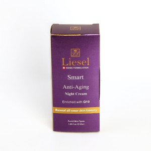 کرم شب ضدچروک لایسل مدل Smart Anti-Aging حجم 50 میلی‌لیتر