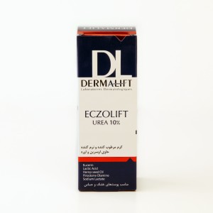 کرم مرطوب‌کننده و نرم‌کننده درمالیفت مدل ECZOLIFT حاوی اوره ۱۰٪ – مناسب پوست‌های خشک، خشن و حساس