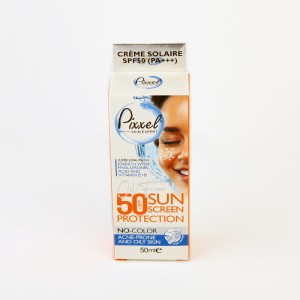 کرم ضدآفتاب بدون‌رنگ پیکسل Pixxel SPF50 – مناسب پوست چرب و مستعد آکنه