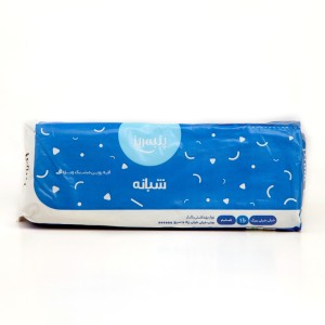 پد بهداشتی پنبه‌ریز مدل شبانه سایز خیلی بزرگ (۱۰ عددی)