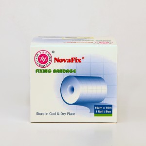 چسب نواری پانسمان NovaFix – نوار فیکس‌کننده ۱۰ سانتی‌متر × ۱۰ متر