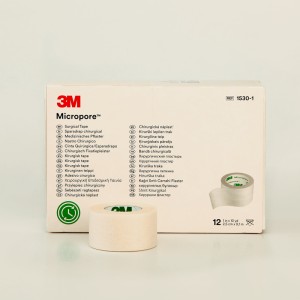 چسب پزشکی 3M Micropore سایز 2.5 سانتی‌متر × 9.1 متر – مدل 1530-1