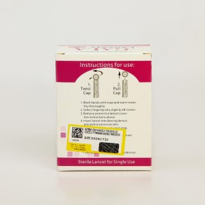 لانست یکبار مصرف گالا مدل GALA Lancets بسته 100 عددی