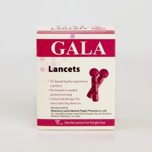 لانست یکبار مصرف گالا مدل GALA Lancets بسته 100 عددی