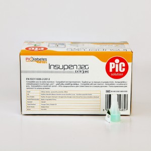 سوزن خودکار انسولین پیک (PIC Insupen 32G – 4mm) بسته ۱۰۰ عددی