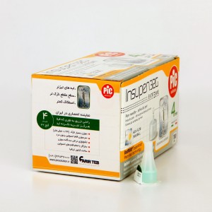 سوزن خودکار انسولین پیک (PIC Insupen 32G – 4mm) بسته ۱۰۰ عددی