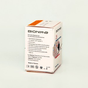 نوار تست قند خون Bionime مدل Rightest GS300 – بسته ۲۵ عددی