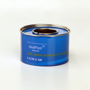 چسب زینک اکساید IdealPlast – عرض ۲.۵ سانتی‌متر، طول ۵ متر