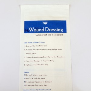 پانسمان شفاف و ضدآب PU Wound Dressing – اندازه ۳۰×۱۰ سانتی‌متر