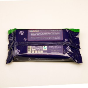 دستمال مرطوب کودک فیروز حاوی آلوئه‌ورا (60 عددی)