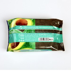 دستمال مرطوب آرایش پاک‌کن دافی مدل Q10 Plus آووکادو بدون پارابن و الکل