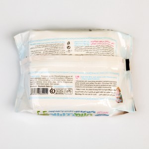 دستمال مرطوب کودک دافی مدل VitaMilk + E بدون الکل، پارابن و صابون – ۲۰ عددی