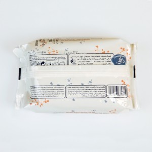 دستمال مرطوب پاک‌کننده آرایش دافی مدل 3in1 حاوی خیار، لیمو، بابونه و آلوئه‌ورا – بسته ۲۰ عددی