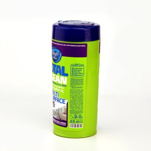 دستمال مرطوب چندمنظوره سطوح دافی Dafi Total Clean مدل Multi Surface – پاک‌کننده و ضدعفونی‌کننده
