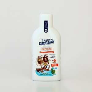 دهان‌شویه کودکان Pasta del Capitano مدل Junior با طعم نعناع شیرین – مناسب ۶ سال به بالا – حجم 400 میلی‌لیتر