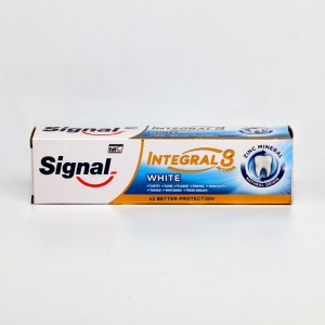 خمیر دندان سیگنال مدل Integral 8 White با عملکرد هشت‌گانه