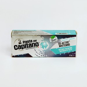 خمیر دندان کاپیتانو مدل OX-Active Whitening سفیدکننده اکسیژنه