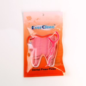چنگال نخ‌دندان EverClean مدل Dental Floss Picks – بسته ۵۰ عددی