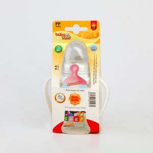شیشه‌شیر بی‌بی‌لند Baby Land مدل 360 – 150 میلی‌لیتر – مناسب 0 تا 6 ماه