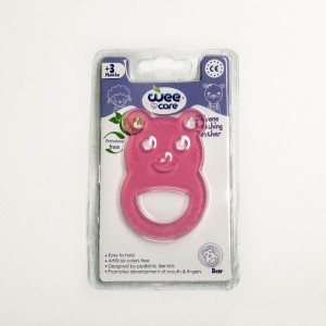 دندونی سیلیکونی وی‌کر Wee Care مدل Bear – مناسب +3 ماه